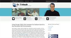 Desktop Screenshot of drtritsch.com